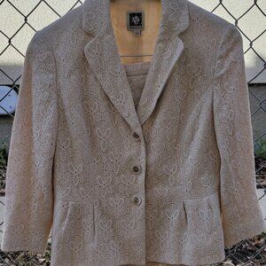 Ann Klein Skirt Suit Size 8